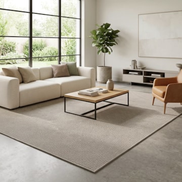 Tapete para Sala Egípcio Montale Sisal Sintético 2,50m x 3,50m