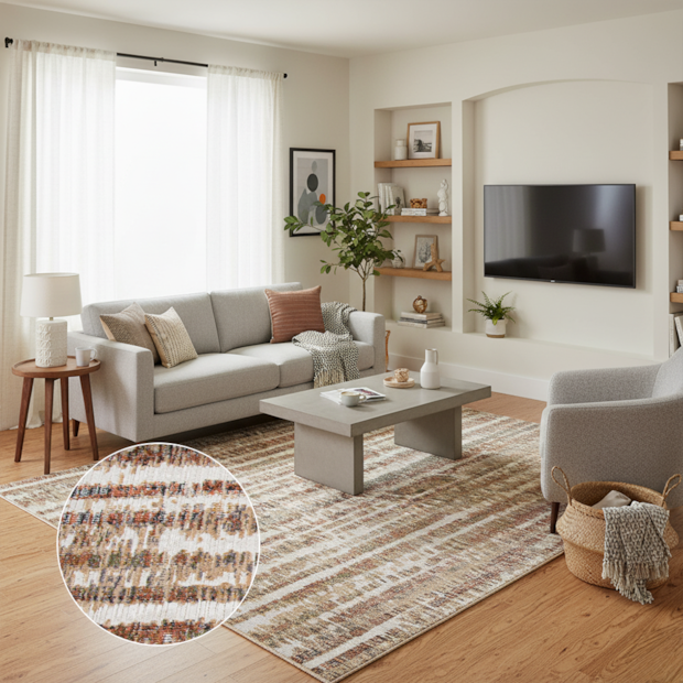 Tapete para Sala Egípcio Noto Riva 1,40m x 2,00m