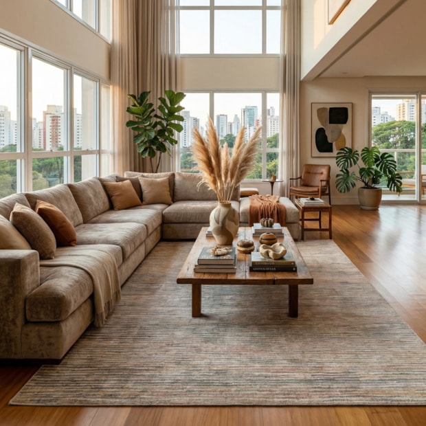 Tapete para Sala Egípcio Sicília Filato 2,40m x 3,00m