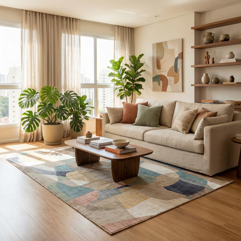 Tapete para Sala Egípcio Sicília Palazzo 1,90m x 2,50m