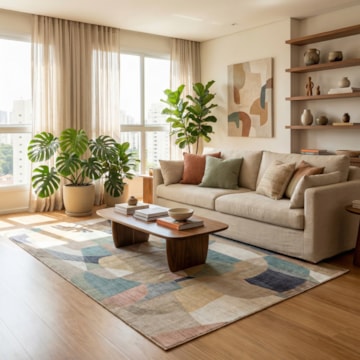 Tapete para Sala Egípcio Sicília Palazzo 1,90m x 2,50m