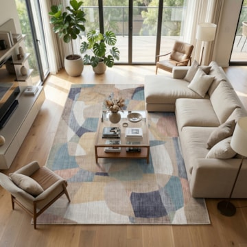 Tapete para Sala Egípcio Sicília Palazzo 2,40m x 3,00m