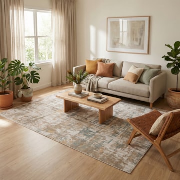 Tapete para Sala Egípcio Sicília Tramonto 1,40m x 2,00m