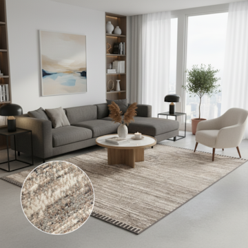 Tapete para Sala Egípcio Spello Malfa 2,40m x 3,00m