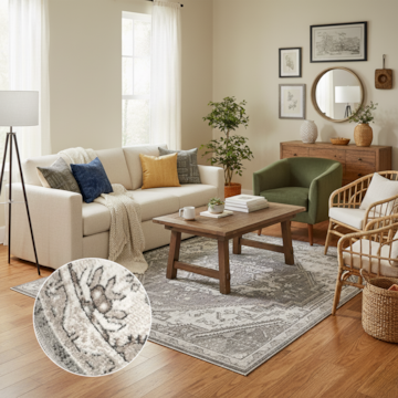 Tapete para Sala Egípcio Spello Palermo 2,00m x 2,50m