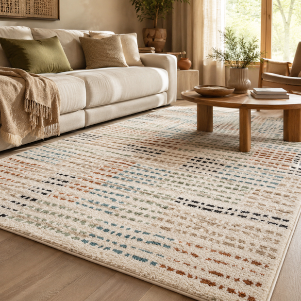 Tapete para Sala Egípcio Toscana Ritmo 2,00m x 2,50m