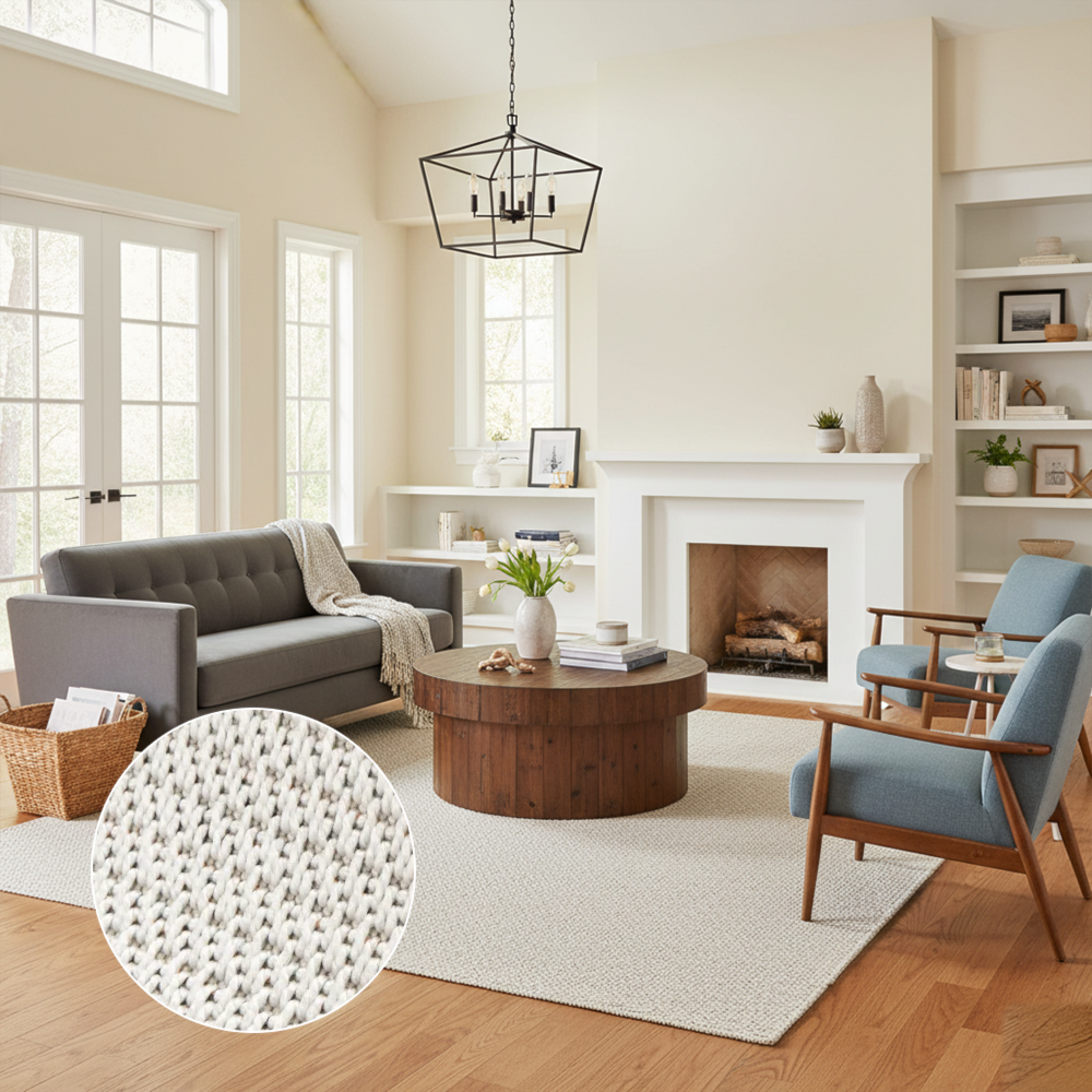 Tapete para Sala Egípcio Tremiti Sisal Sintético 2,00m x 2,50m