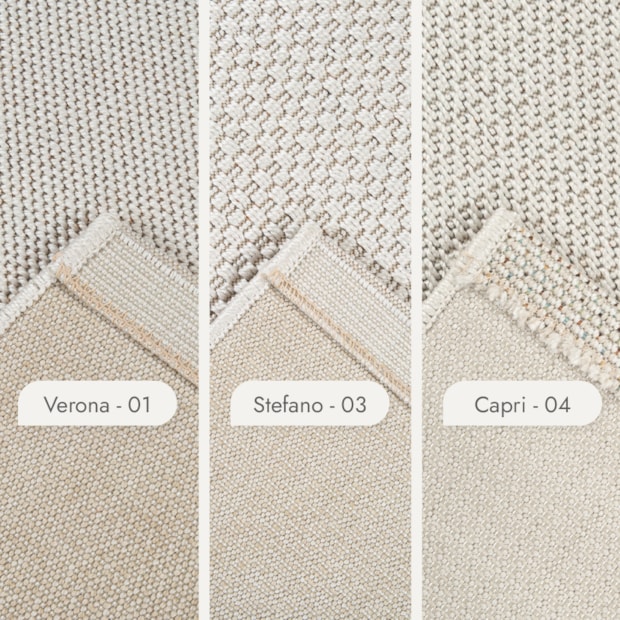 Tapete para Sala Egípcio Tremiti Sisal Sintético 2,00m x 2,50m