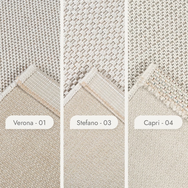 Tapete para Sala Egípcio Tremiti Sisal Sintético 2,50m x 3,50m