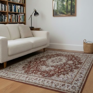 Tapete para Sala Gaudi Clássico Aveludado Antiderrapante 1,40m x 2,00m