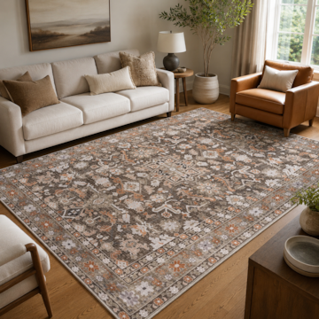 Tapete para Sala Gaudi Clássico Aveludado Antiderrapante 2,50m x 3,00m