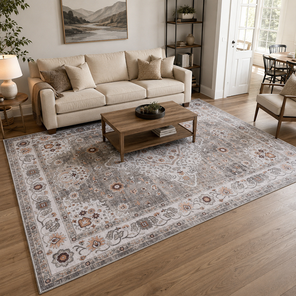 Tapete para Sala Gaudi Clássico Aveludado Antiderrapante 2,50m x 3,00m