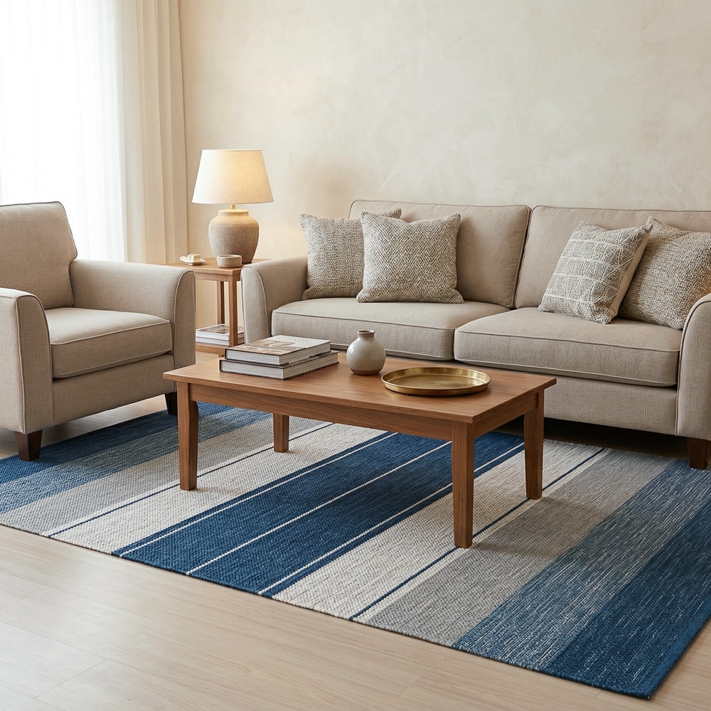 Tapete para Sala Indiano Kilim Basar 100% Algodão 1,40m x 2,00m