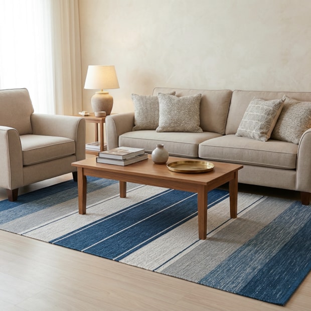 Tapete para Sala Indiano Kilim Basar 100% Algodão 1,40m x 2,00m