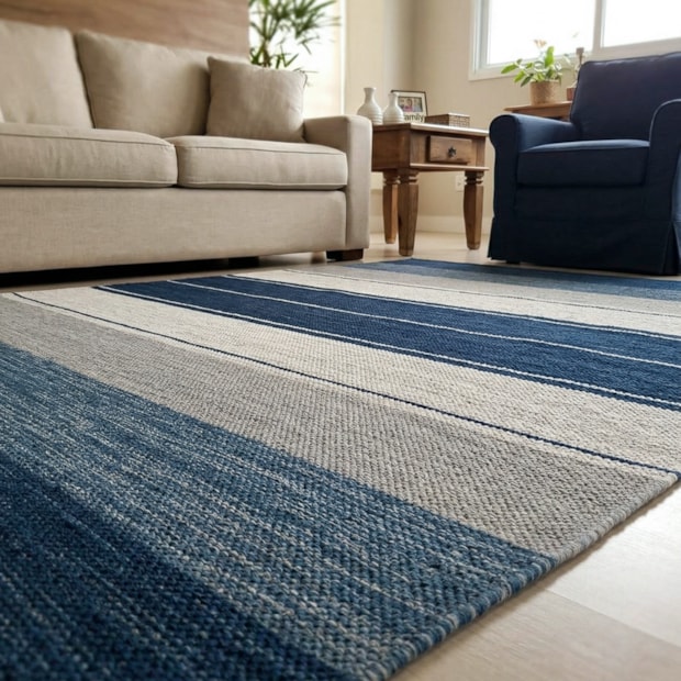 Tapete para Sala Indiano Kilim Basar 100% Algodão 1,40m x 2,00m