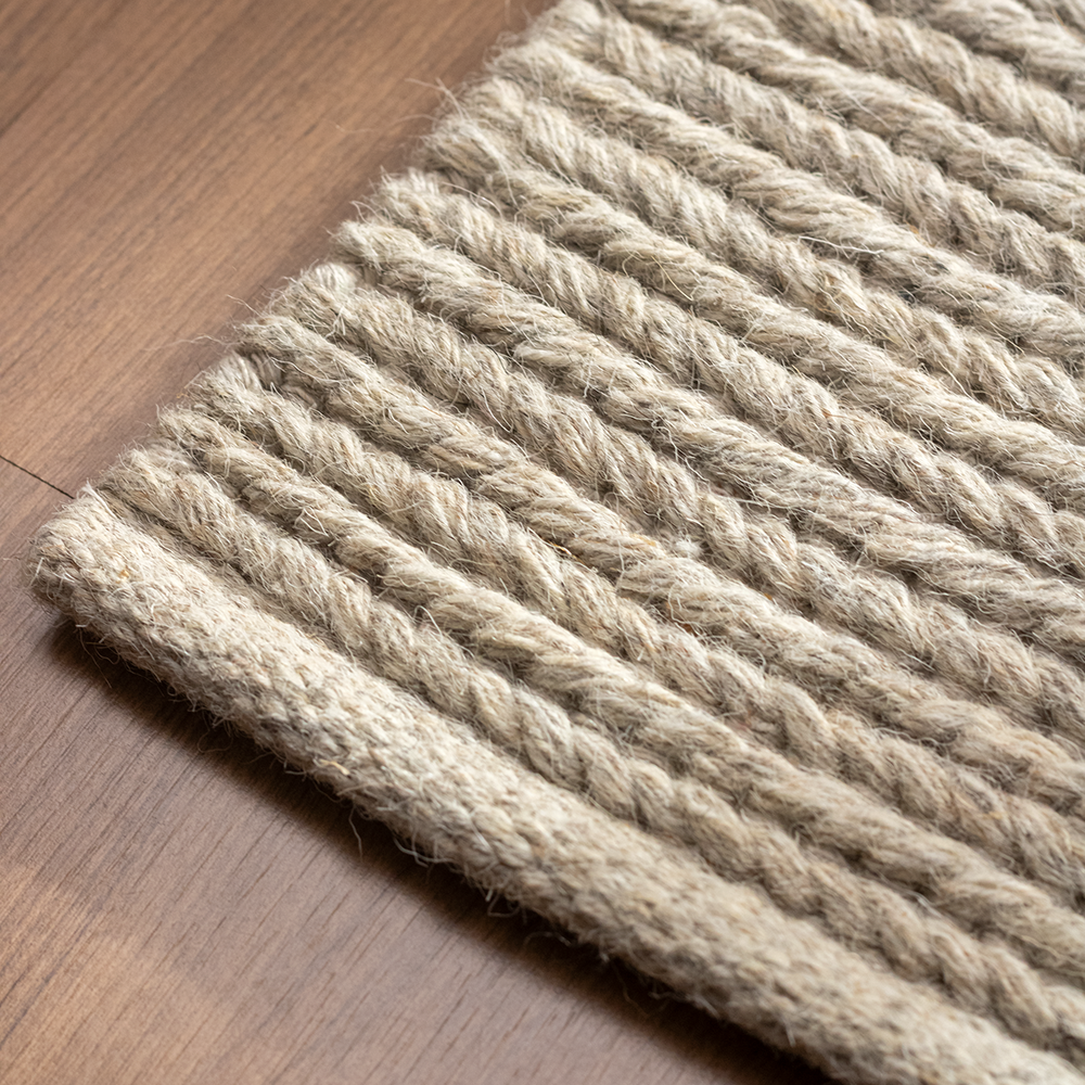 Tapete / Passadeira Daca Lã Natural 60cm x 1,80m