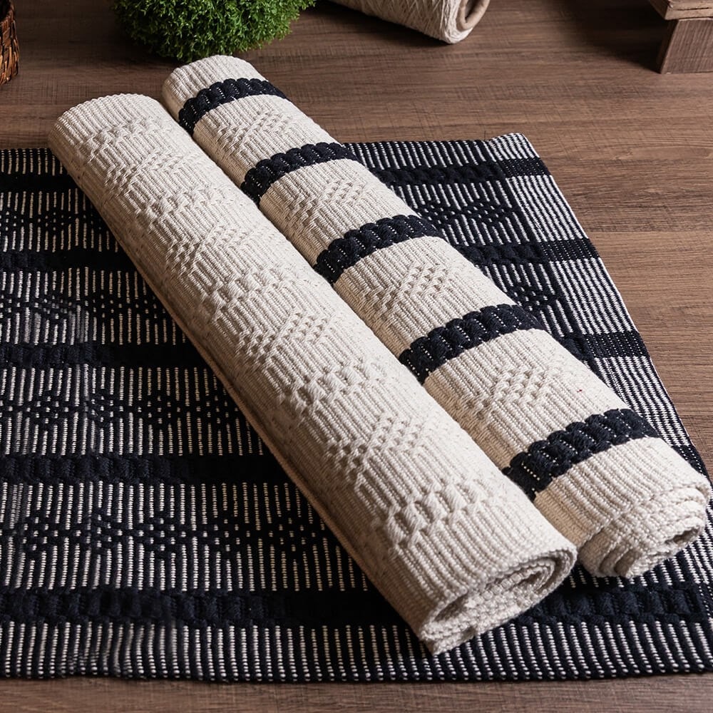 Tapete De Algod o Itatiaia 47cm X 70cm tapete-de-algod-o-itatiaia-47cm-x-70cm