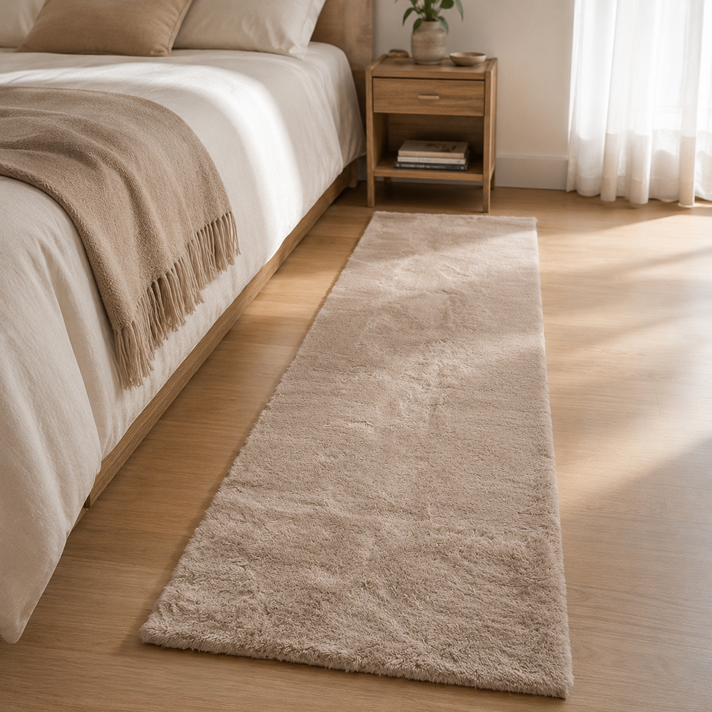 Tapete / Passadeira de Pelo Albany II Toque Macio Antiderrapante 60cm x 1,80m