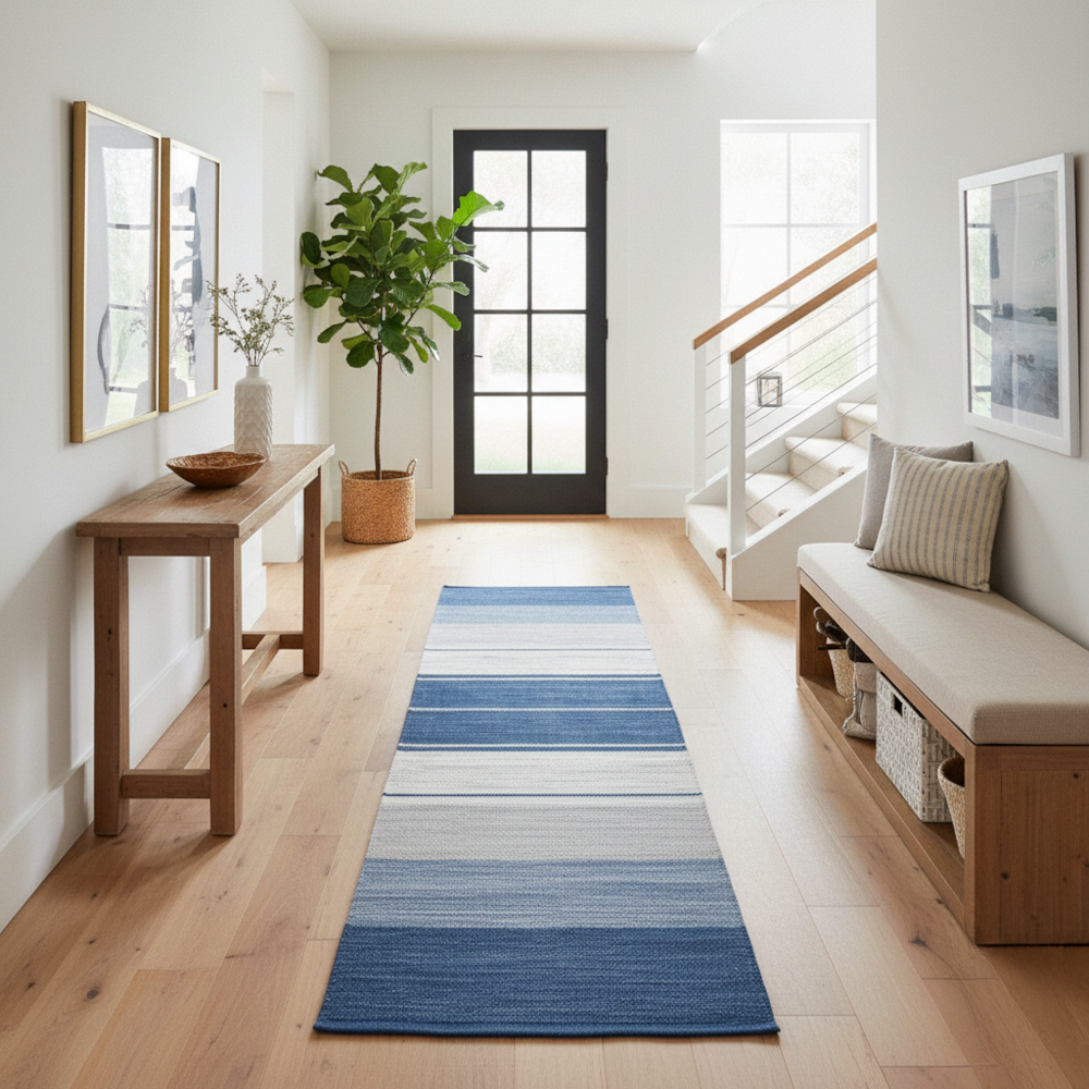 Tapete / Passadeira Indiano Kilim Basar 100% Algodão 60cm x 1,80m