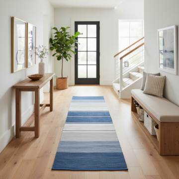 Tapete / Passadeira Indiano Kilim Basar 100% Algodão 60cm x 1,80m