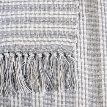 Tapete / Passadeira Indiano Kilim Listras 100% Algodão 60cm x 1,80m