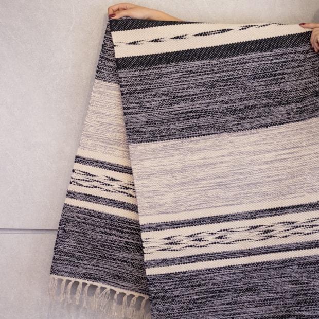 Tapete / Passadeira Indiano Kilim Raipur 100% Algodão 60cm x 1,80m