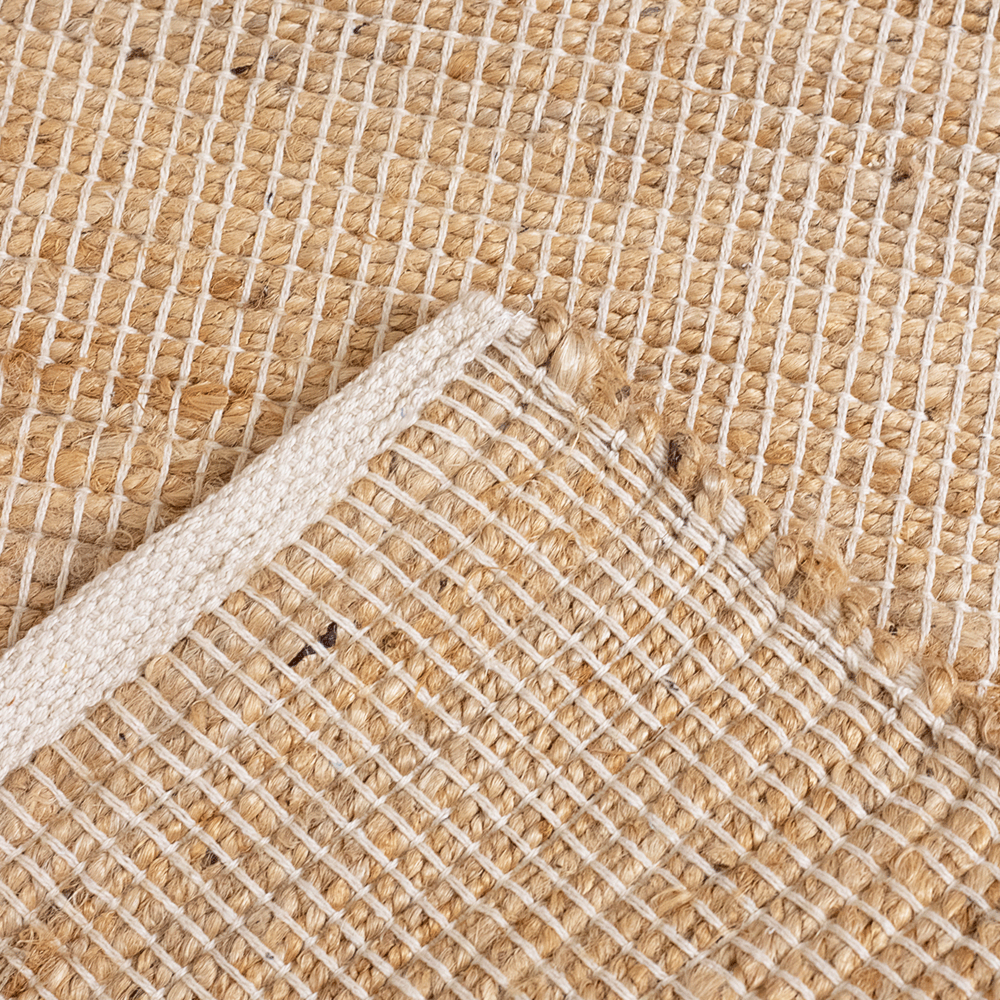 Tapete / Passadeira Juta Natural Smirna 60cm x 1,80m