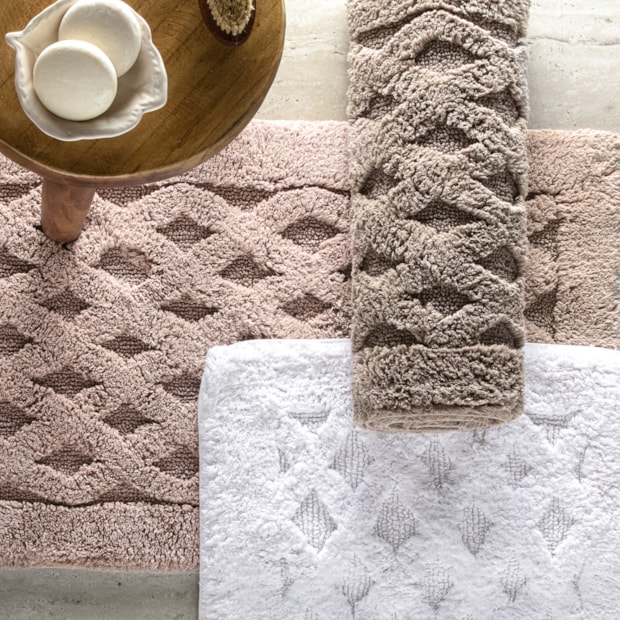 Tapete / Passadeira Kacyumara Lijor 100% Algodão Antiderrapante 60cm x 1,60m