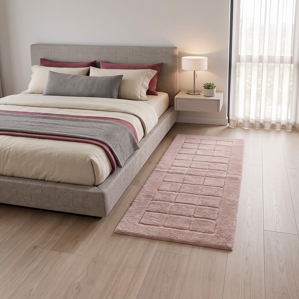 Tapete / Passadeira Kacyumara Persia 100% Algodão Antiderrapante 60cm x 1,60m
