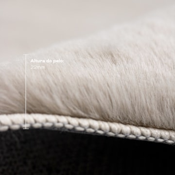 Tapete Redondo para Quarto Wabby Antiderrapante 1,50m