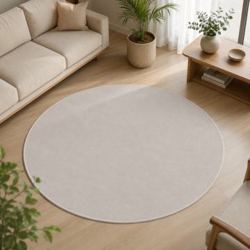 Tapete Redondo para Sala Egípcio Montale Sisal Sintético 2,00m