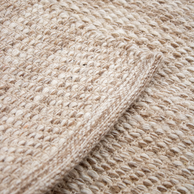 Tapete Rústico Patna Lã Natural 1,00m x 1,50m Gramatura: 1.740 g/m²