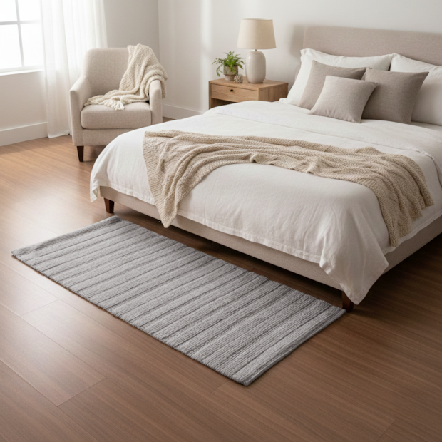 Tapete Serena 100% Algodão 60cm x 1,20m - Gramatura: 1800g/m²