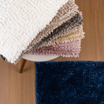 Tapete Shaggy Deluxe Antiderrapante 60cm x 90cm