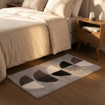 Tapete Trendy 100% Algodão 60cm x 1,20m - Gramatura: 1800g/m²