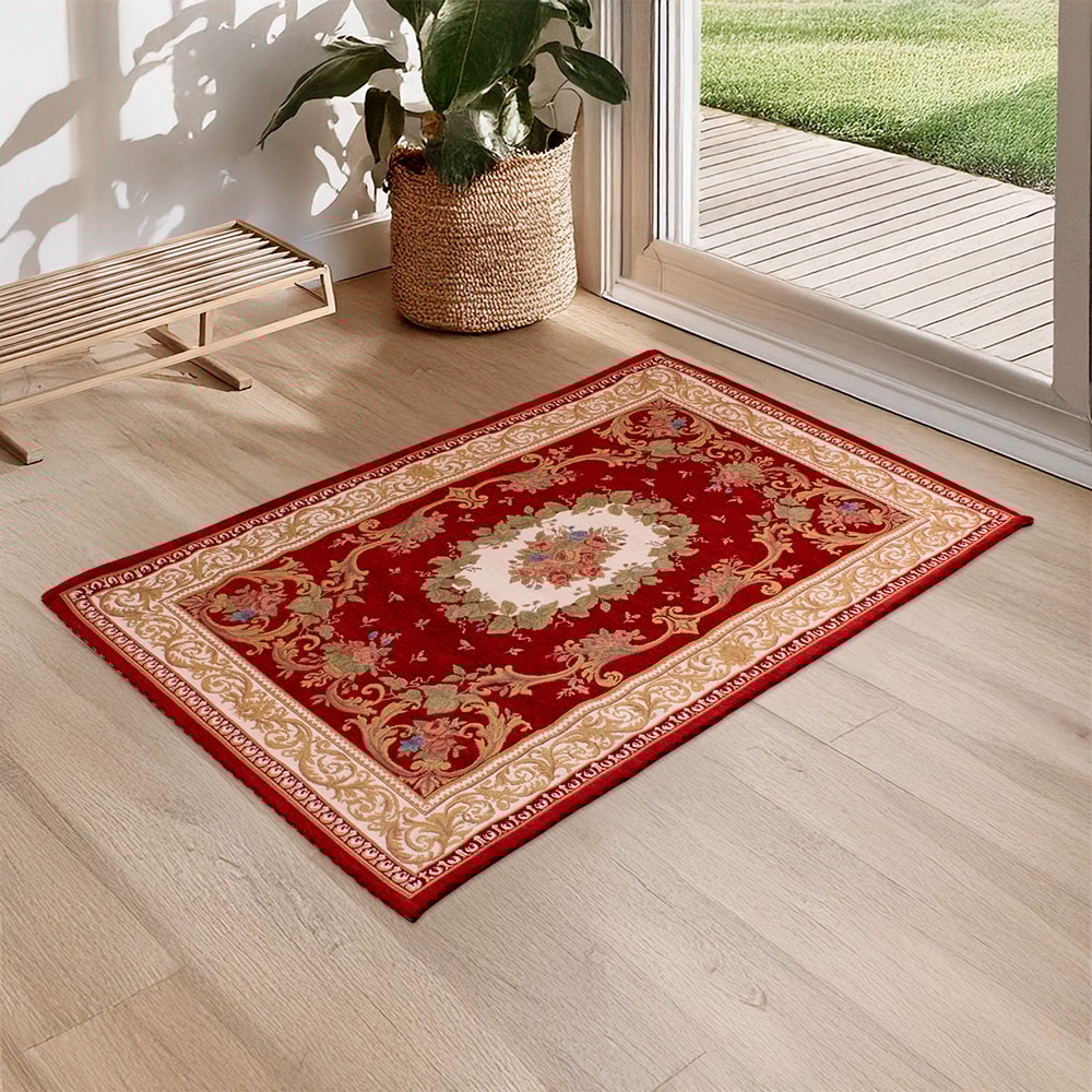 Tapete Tulipa Antiderrapante 90cm x 1,40m