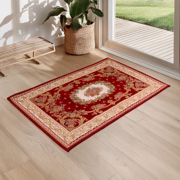 Tapete Tulipa Antiderrapante 90cm x 1,40m