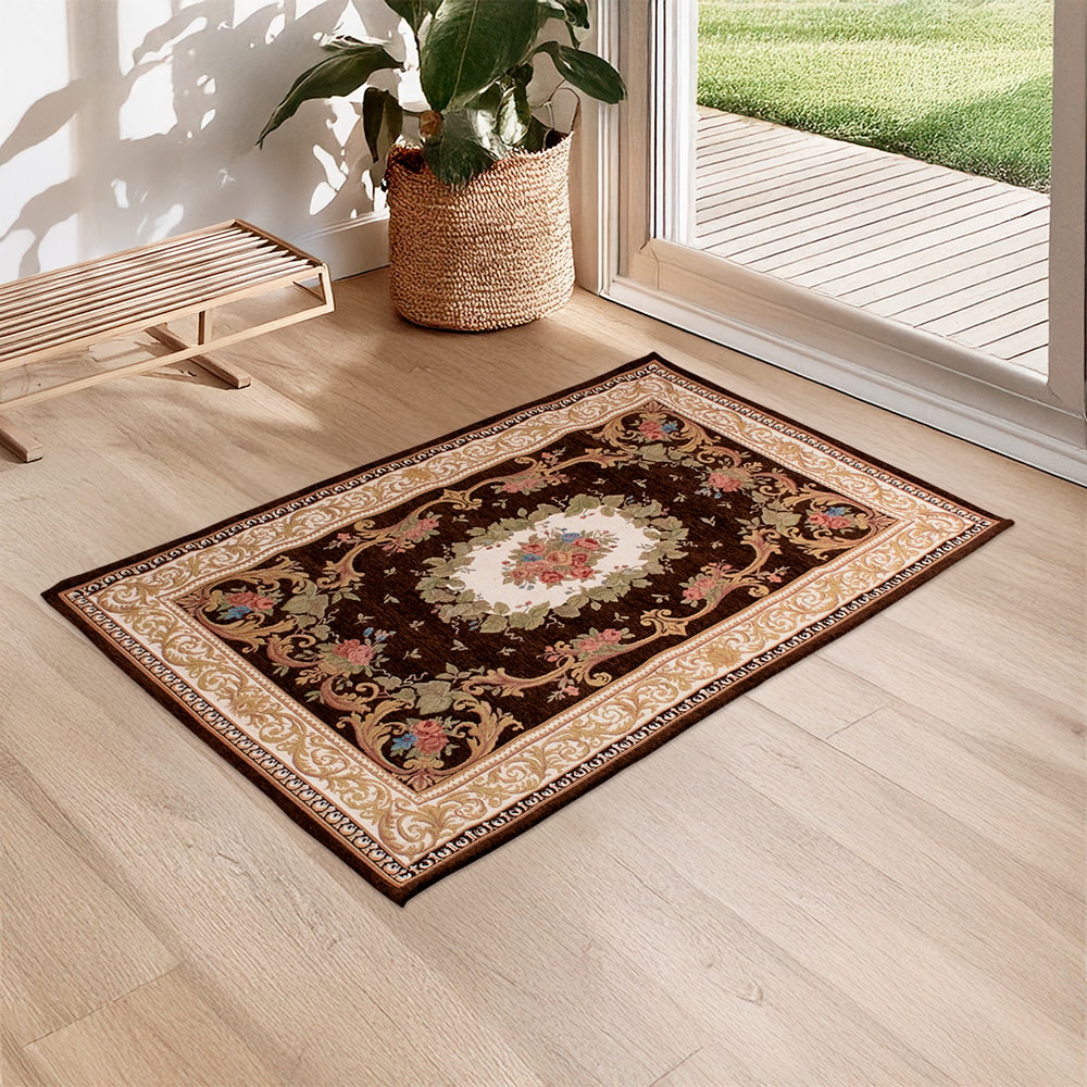 Tapete Tulipa Antiderrapante 90cm x 1,40m
