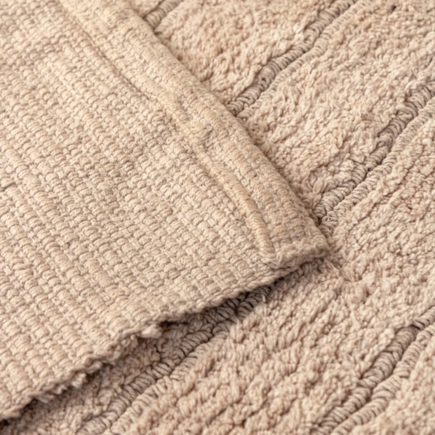 Tapete Tulum 100% Algodão Antiderrapante 50cm x 70cm