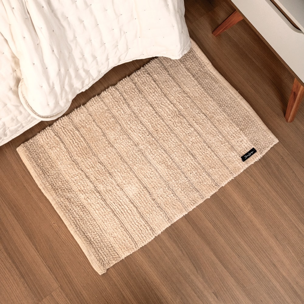 Tapete Tulum 100% Algodão Antiderrapante 50cm x 70cm