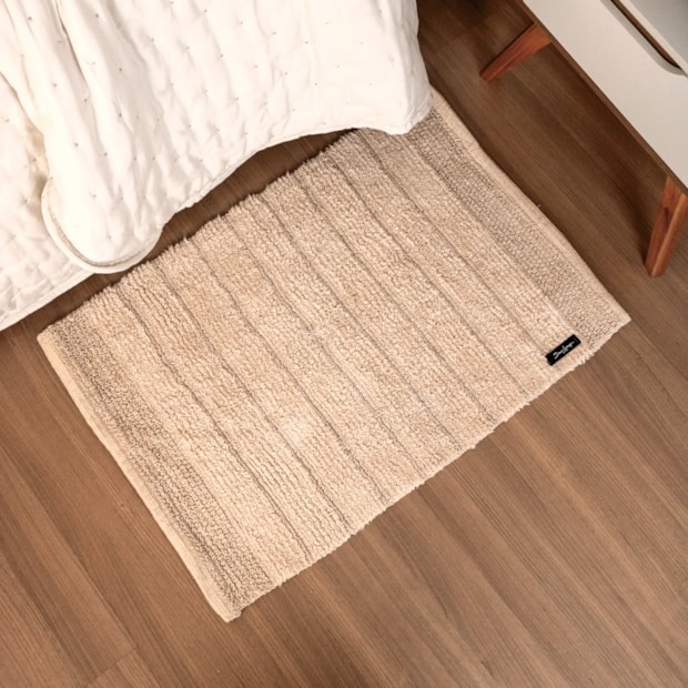 Tapete Tulum 100% Algodão Antiderrapante 50cm x 70cm