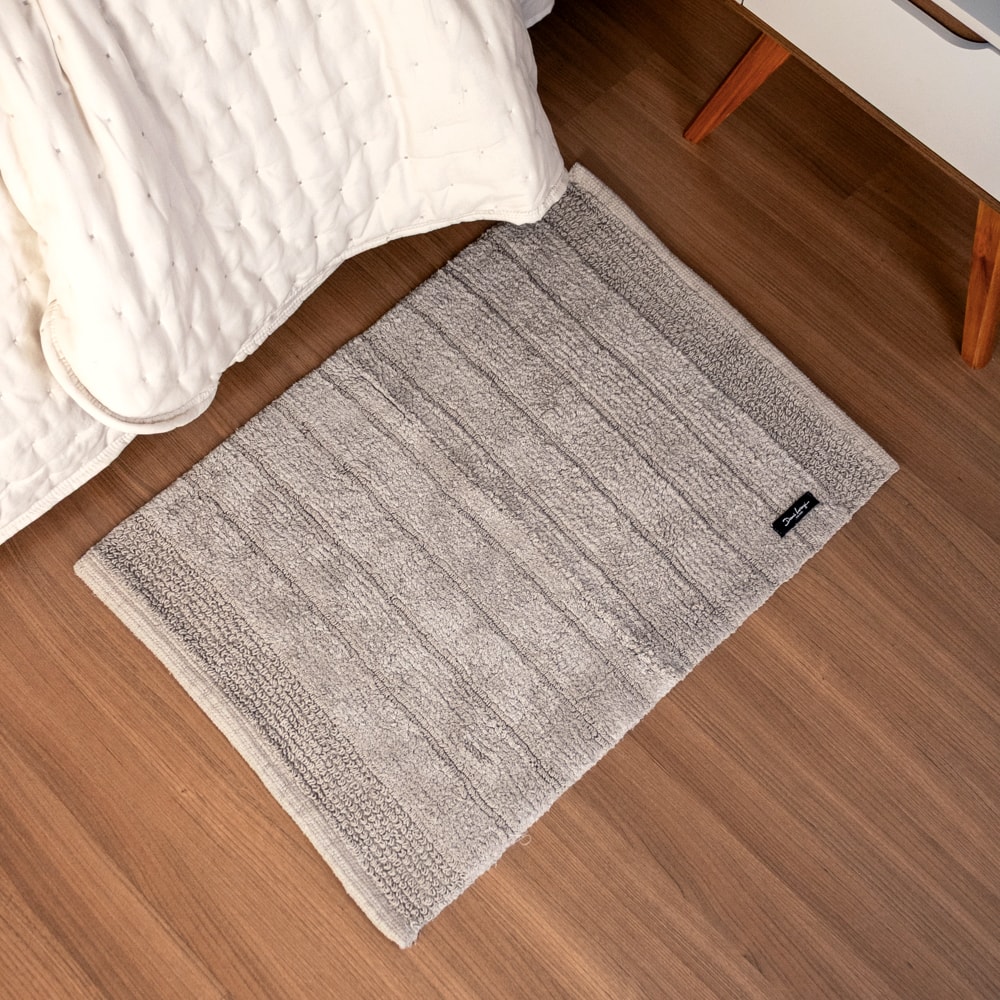 Tapete Tulum 100% Algodão Antiderrapante 50cm x 70cm