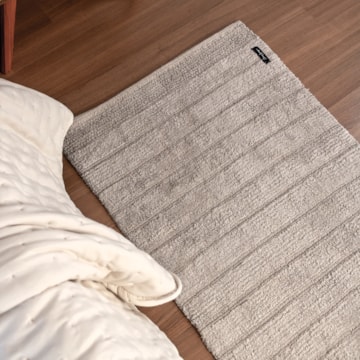 Tapete Tulum 100% Algodão Antiderrapante 60cm x 1,20m