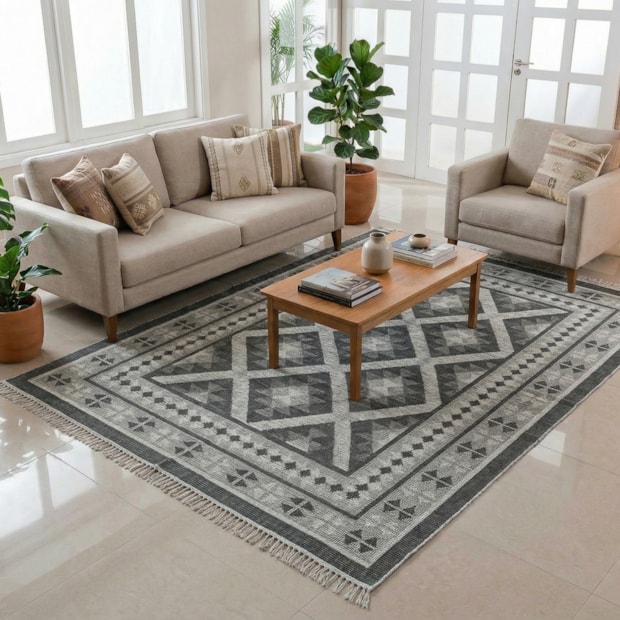 Tapete Turco Kilim Antep Dupla Face 1,40m x 2,00m