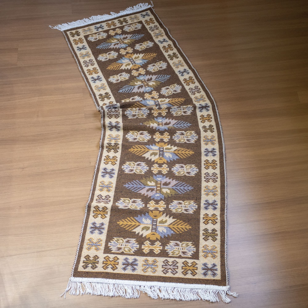 Tapete Turco Kilim Antep Dupla Face 60cm x 1,80m