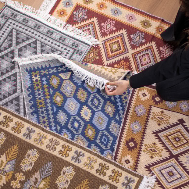 Tapete Turco Kilim Antep Dupla Face 60cm x 90cm