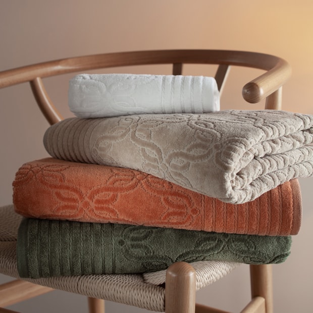 Toalha Banhão Buddemeyer Deco Jacquard Aveludada 100% Algodão - Gramatura: 450g/m²
