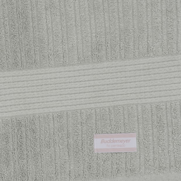 Toalha Banhão Buddemeyer Fio Penteado Canelado 100% Algodão - Gramatura: 480 g/m²