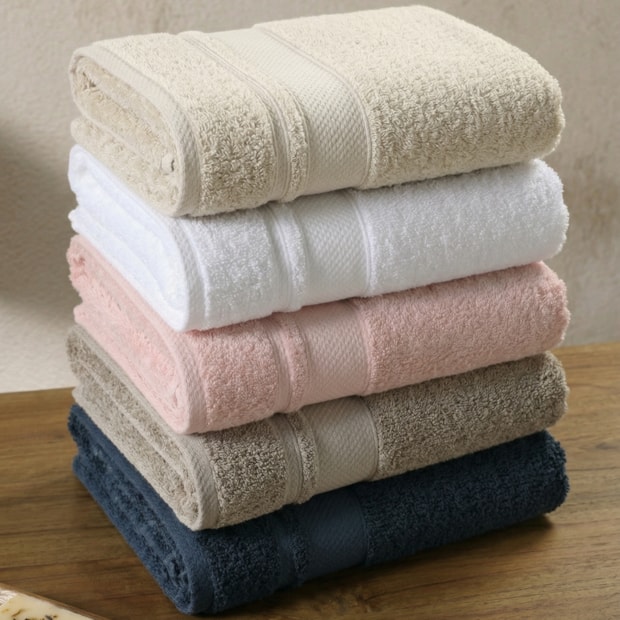 Toalha Banhão Dohler Atlas Air Touch 100% Algodão Fio Penteado - Gramatura: 520g/m²