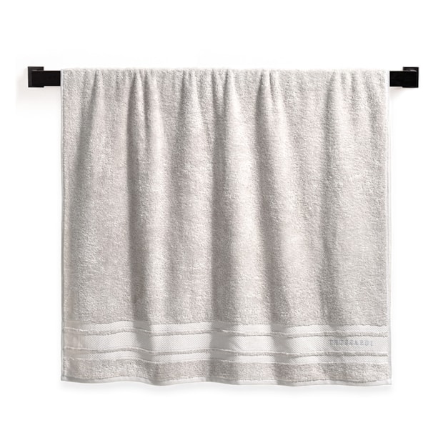 Toalha Banhão Trussardi Lecce Barra Bordada 100% Algodão Fio Penteado - Gramatura 500g/m²